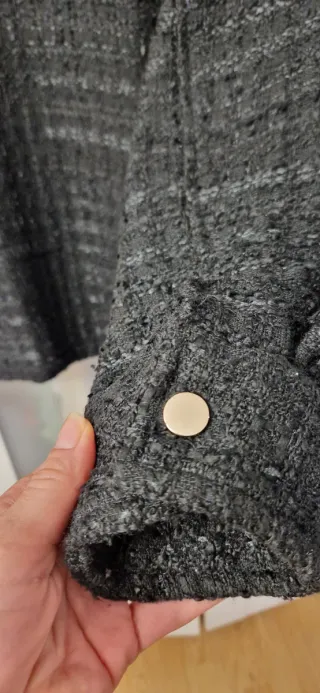 Sobrecamisa Zara Negra