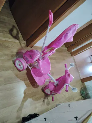 Triciclo para niña rosa
