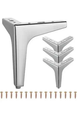 8 Patas Metálicas para Muebles