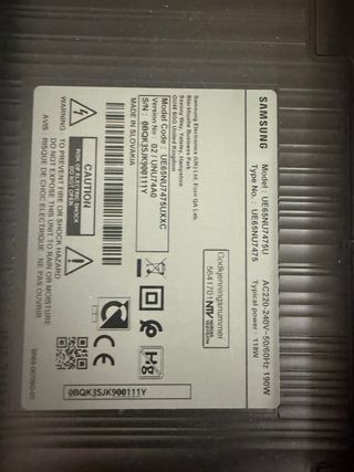 Samsung 65 4K HDR Smart TV