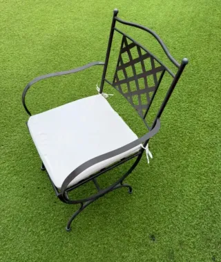 6 Sillas Hierro Jardín