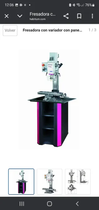 Fresadora - taladradora BF 20 L Vario