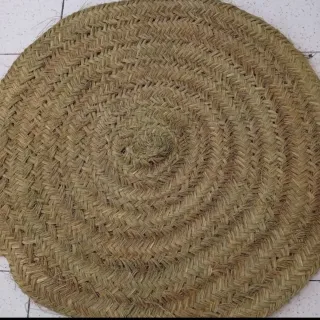 5 alfombras redondas tejidas a mano