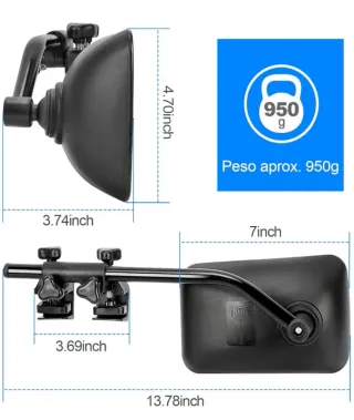 Espejos Extensibles para Caravana y Coche