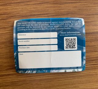 Reloj Martyn Dual Time Chronograph