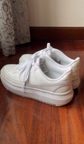 Nike Court Vision Alta Blancas