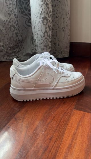 Nike Court Vision Alta Blancas