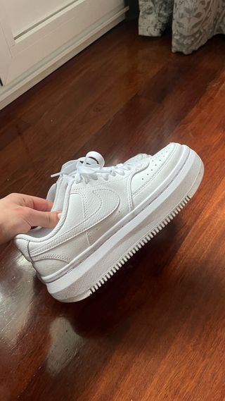 Nike Court Vision Alta Blancas