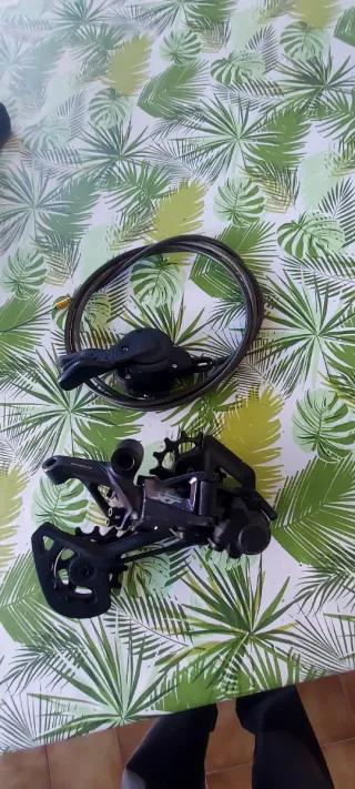 Cambio Deore XT y Mando