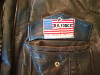 Chaqueta Aviador U.S. Force Auténtica Negra