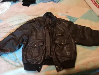 Chaqueta Aviador U.S. Force Auténtica Negra