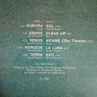 LP 1982 ELECTRO Nova Terranova vinilo como nuevo