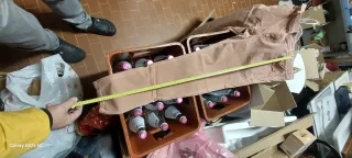 Pantaloni donna rosa