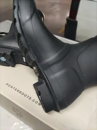 Botas de agua Hunter negras talla X