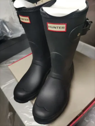 Botas de agua Hunter negras talla X