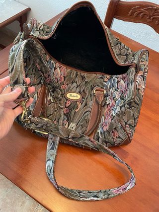 Bolso de viaje Rodelle estampado floral