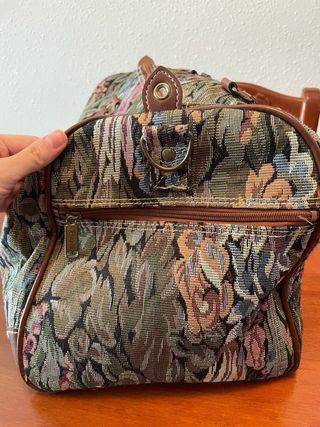 Bolso de viaje Rodelle estampado floral