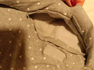 Saco Walking Mum estrellas gris