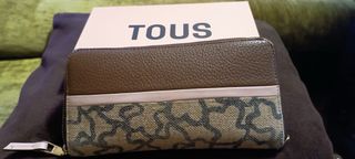 Cartera Tous Grande Piel y Tela