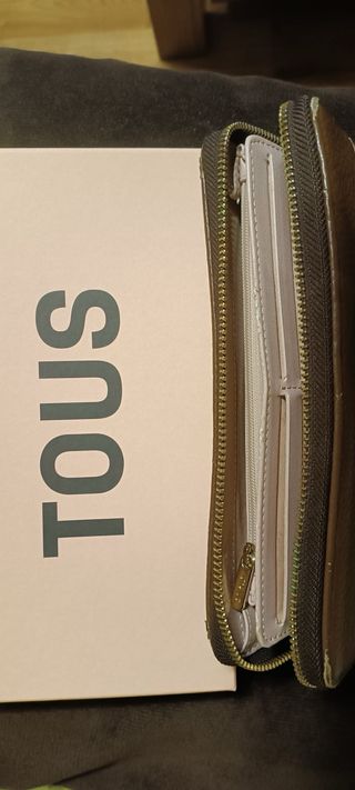 Cartera Tous Grande Piel y Tela