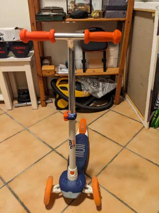 Patinete infantil 3 ruedas luces