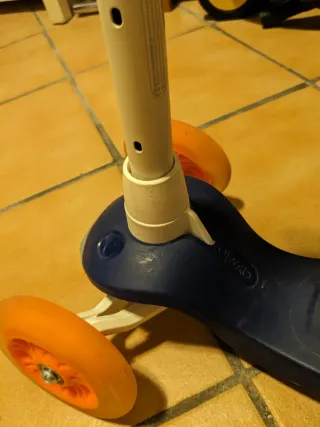 Patinete infantil 3 ruedas luces