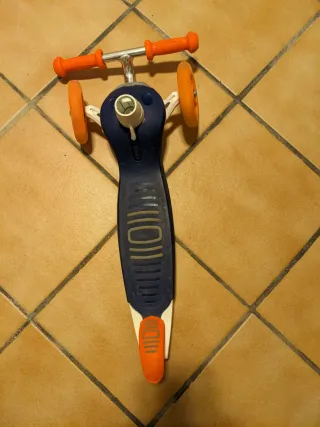 Patinete infantil 3 ruedas luces