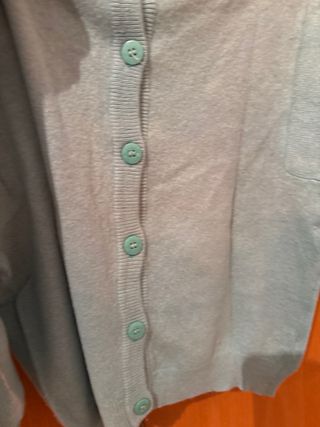 Giacchetta bimba  colore verde acqua capplicazioni