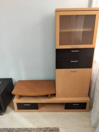 Mueble salón TV y mesa centro
