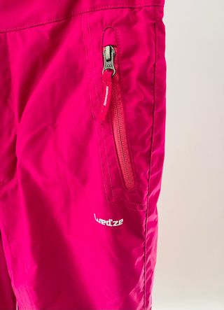 Pantalón esquí Wedze rosa 14 años
