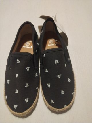 Alpargatas niño talla 31