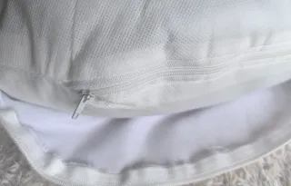 Almohada Embarazada/Lado U Blanca