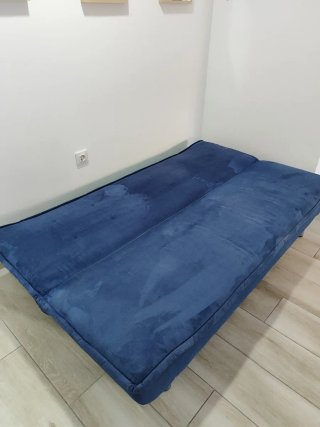Sofá Cama Azul