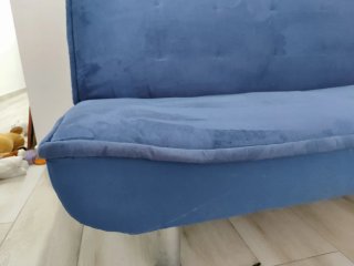 Sofá Cama Azul