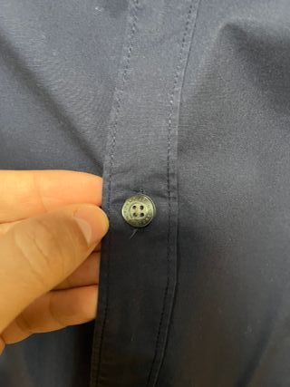 Camisa Tommy Jeans Slim Fit Azul Talla L