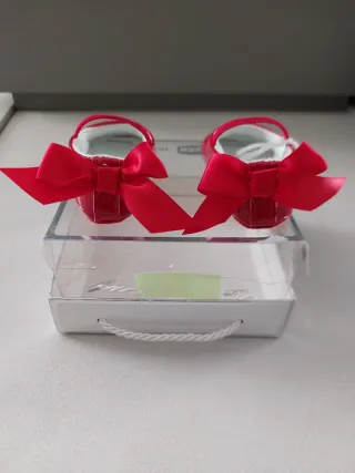 Ballerine Chicco neonata rosse Tg 15