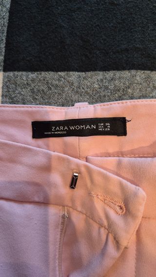 Pantaloni eleganti rosa