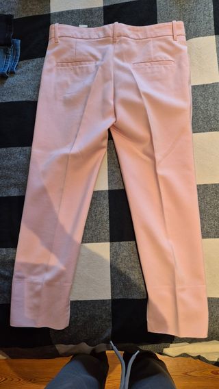 Pantaloni eleganti rosa