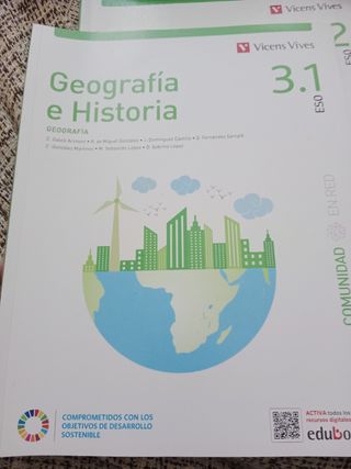 GEOGRAFIA E HISTORIA 3 (3.1-3.2) ISBN 978846828477