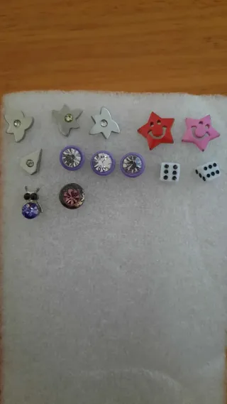 Pendientes variados