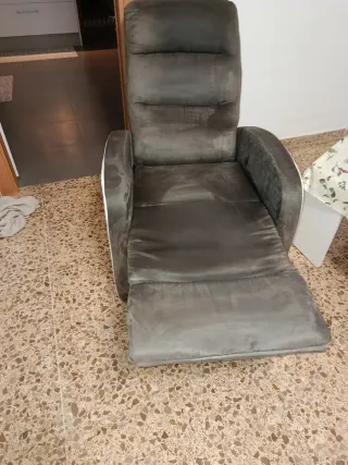 Poltrona relax in pelle