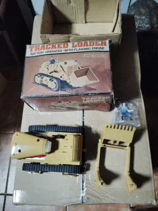 Pala Cargadora Juguete Antigua