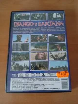 DVD Hunt Powers Django y Sartana