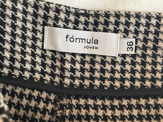 Pantalón cuadros Fórmula Joven Talla S