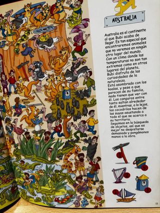 Busca con Bubi- el mundo de los animales.