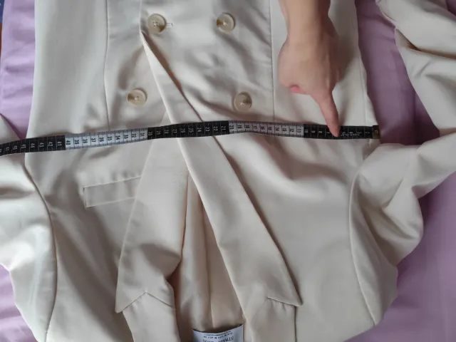 Blazer Stradivarius Beige Talla M