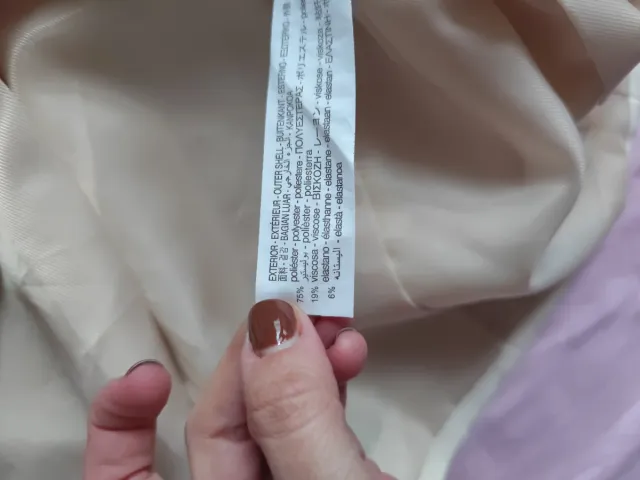 Blazer Stradivarius Beige Talla M