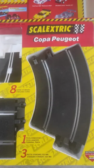 Scalextric Circuito Copa Peugeot