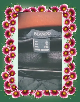 Parka acolchada negra