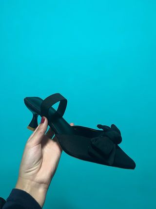 Zapatos NANBEI ZUO tacón bajo negro talla 37